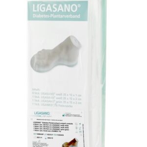 Ligasano bandaż podeszwowy na cukrzycę zestaw 6szt